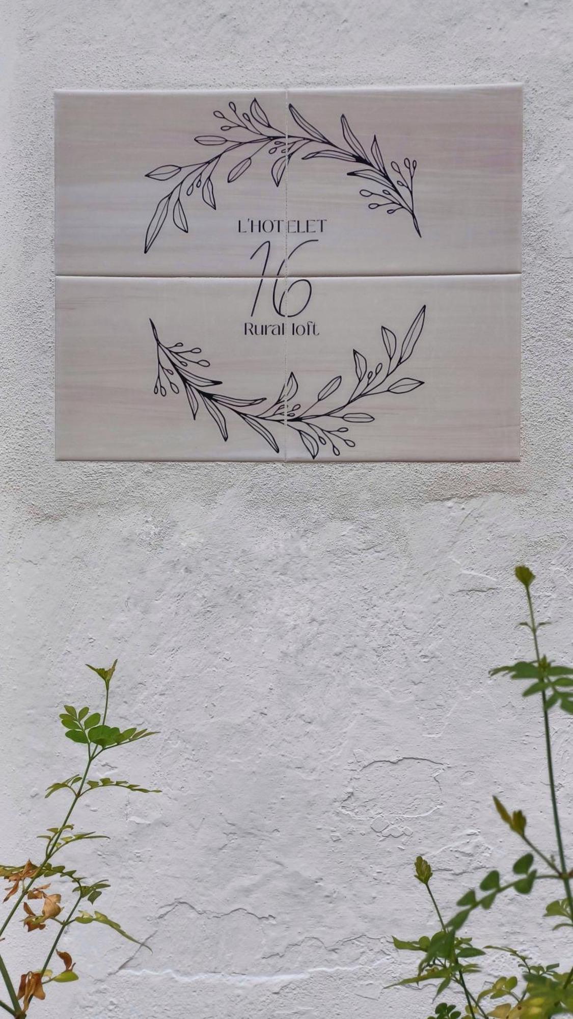 L'Hotelet 16 Rural Loft Barx ภายนอก รูปภาพ